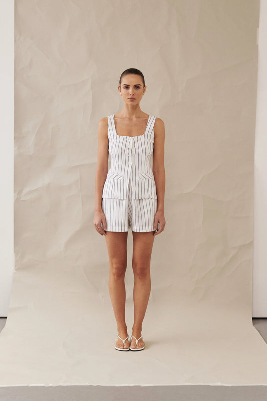 AYA WAISTCOAT - STRIPE