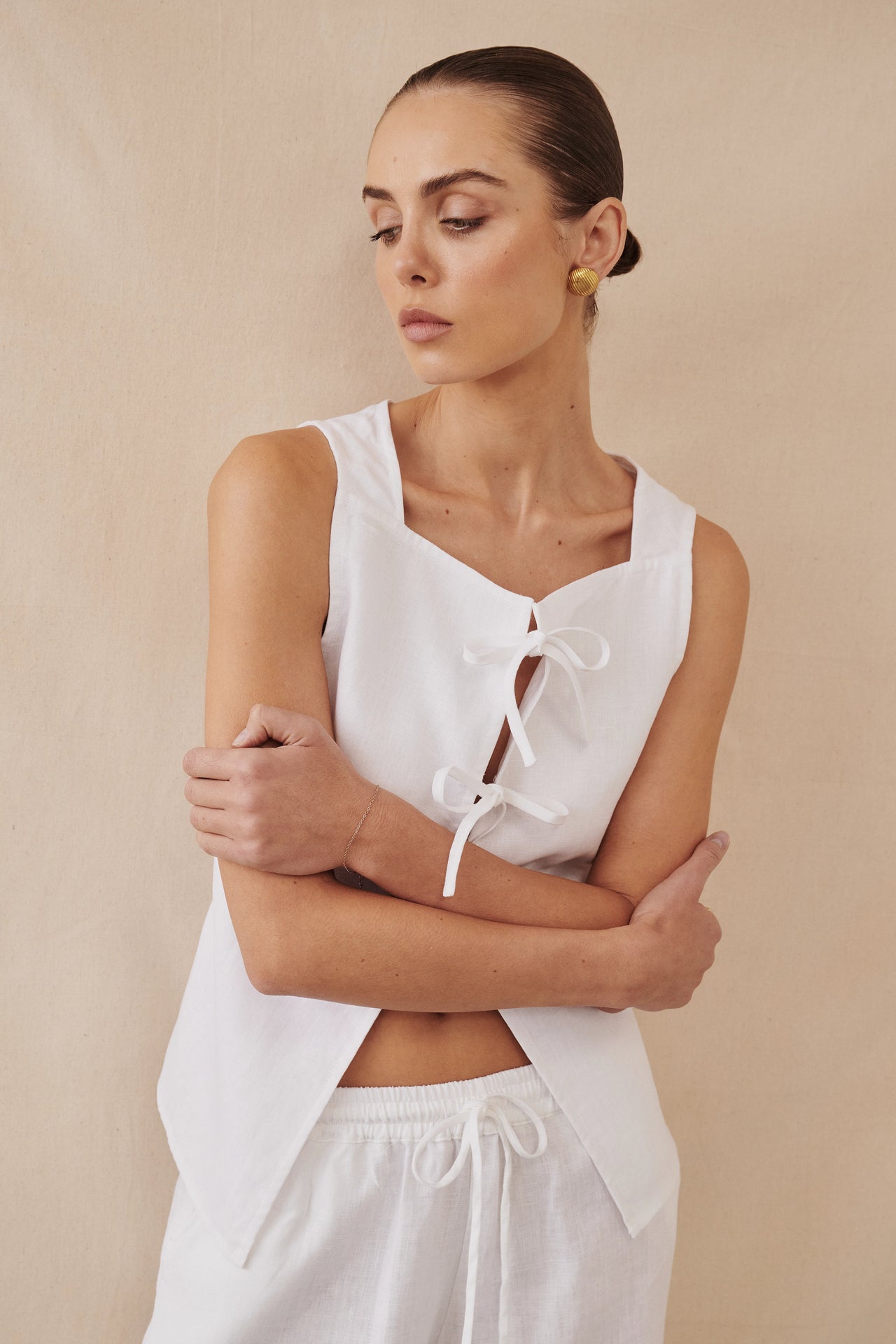 THE NOA CAMI - WHITE