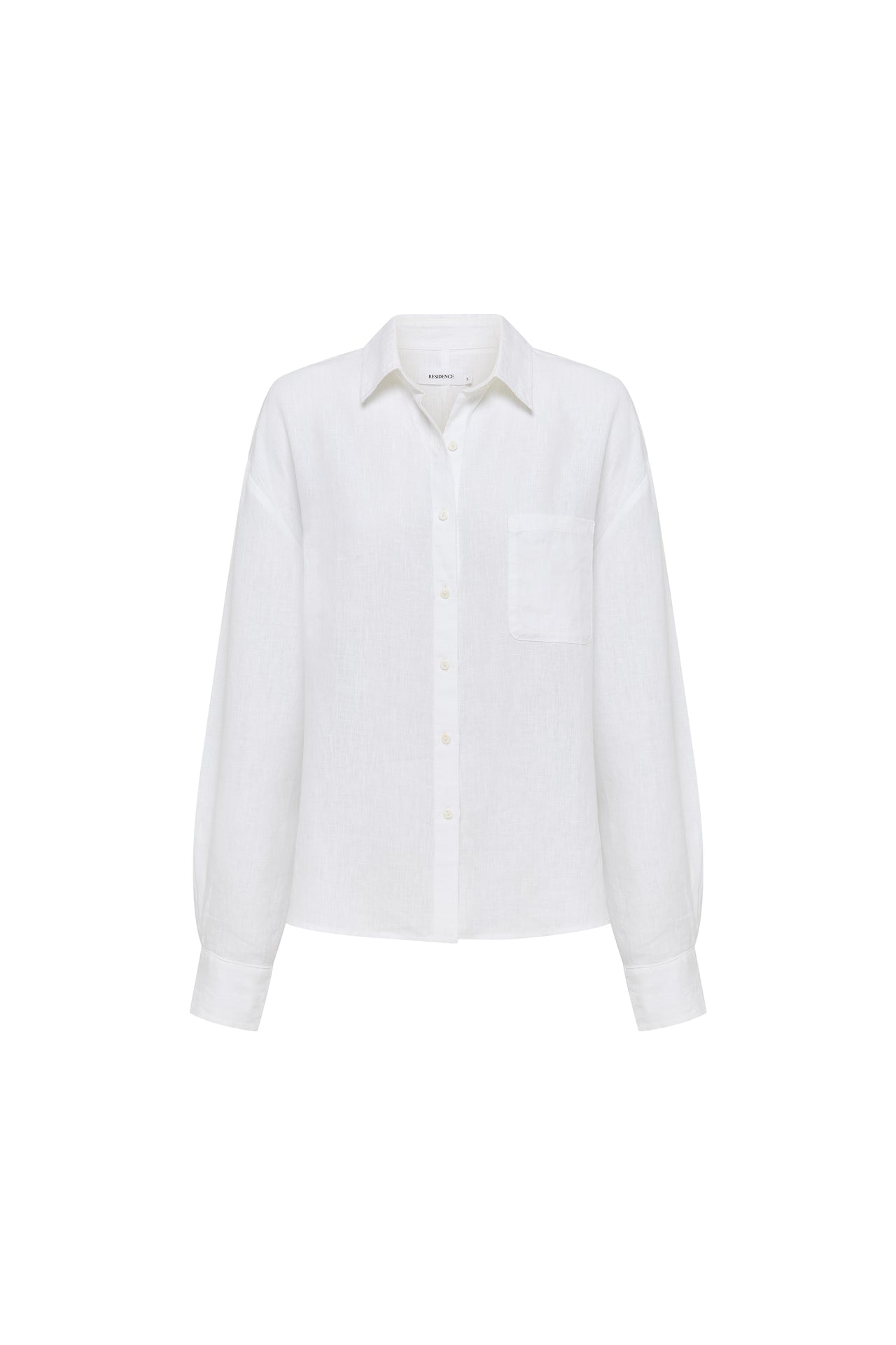 ROA LINEN SHIRT - WHITE
