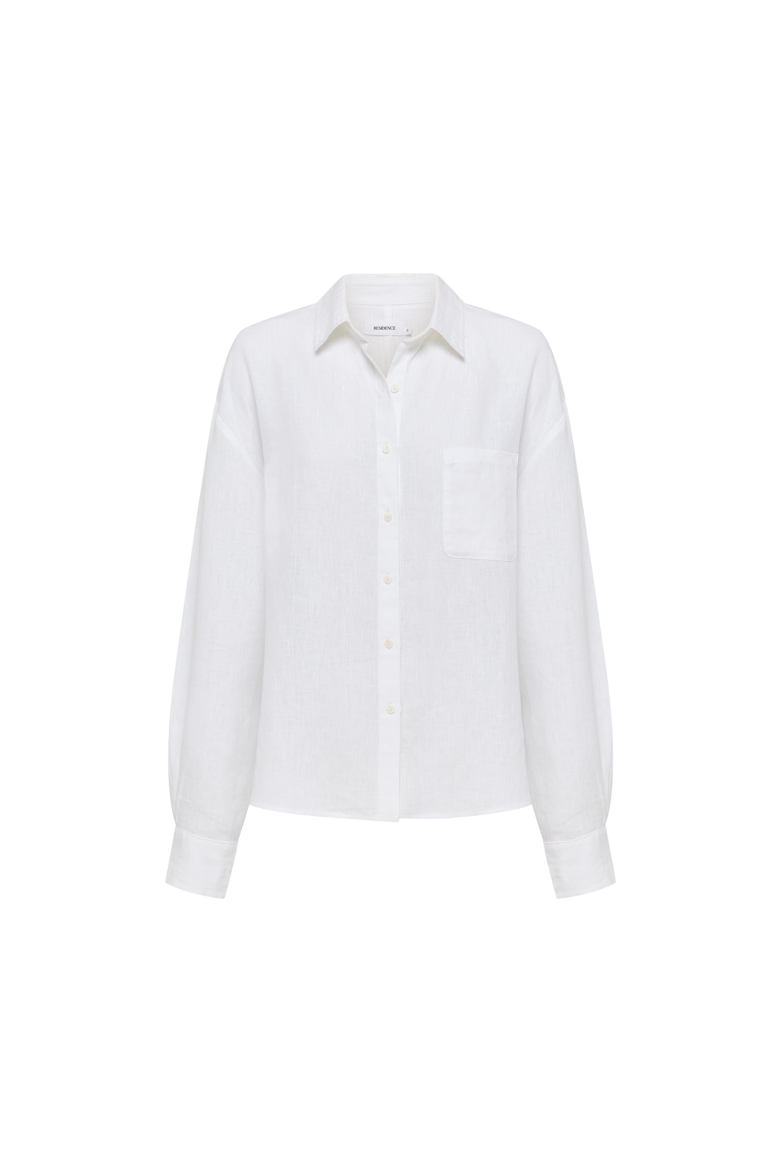 ROA LINEN SHIRT - WHITE