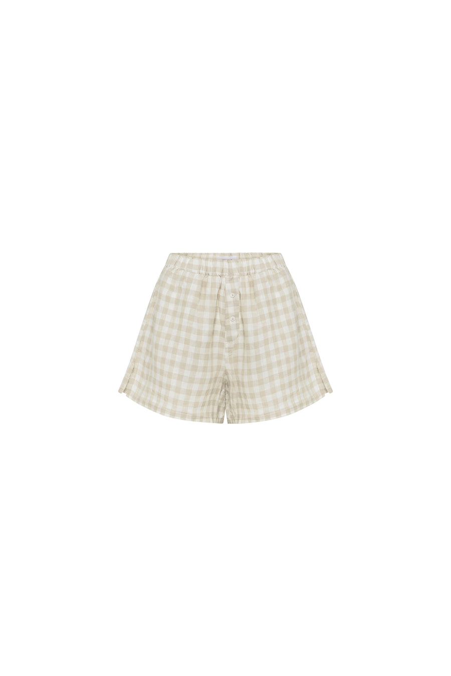ROA LINEN SHORTS - GINGHAM