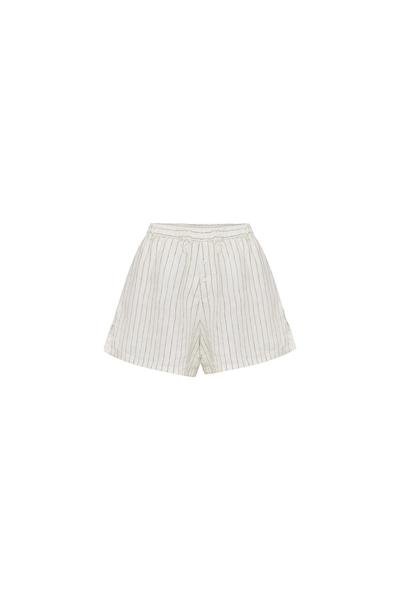 ROA LINEN SET - OLIVE STRIPE