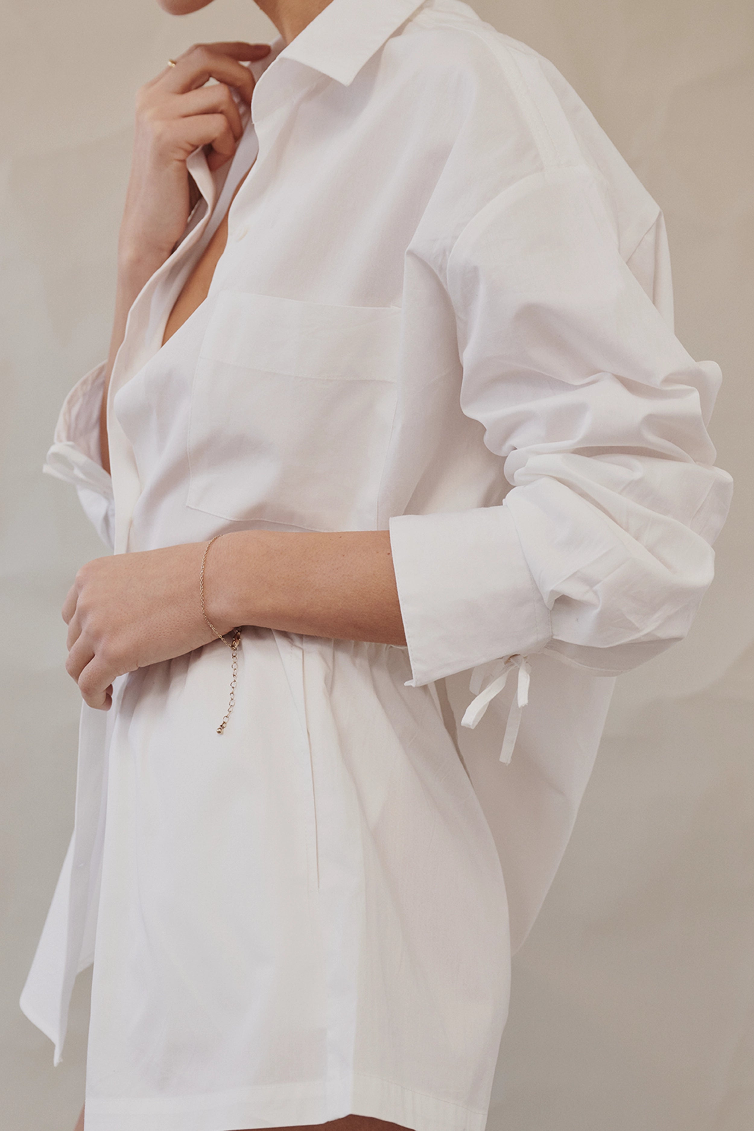 THE LUI SHIRT - WHITE