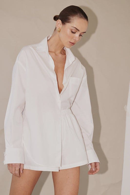 THE LUI SHIRT - WHITE